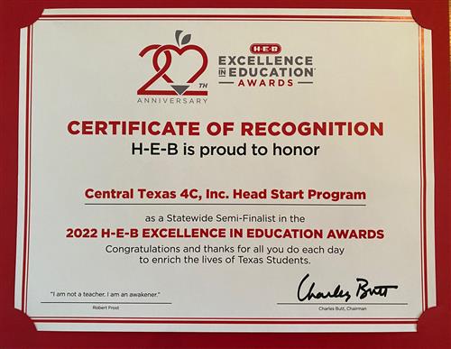 H-E-B Award